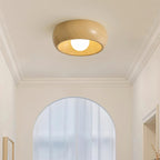 Plafonnier Albanora | LED en bois, Ø 30 cm minimaliste