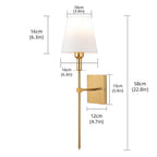 Applique murale sans fil rechargeable | Lot de 2
