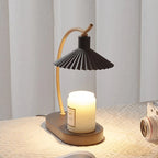 Lampe chauffe-bougie Vanessa | Ambiance nordique sans flamme