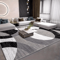 Tapis géométrique Orbit Weave | Velours 850 g/m², 5 tailles