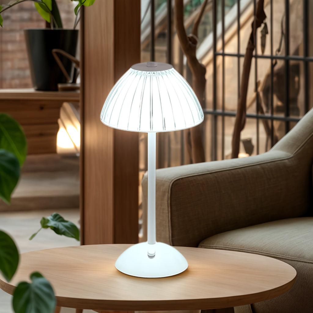 Lampe à poser tactile dorée | Rechargeable USB, 3 modes