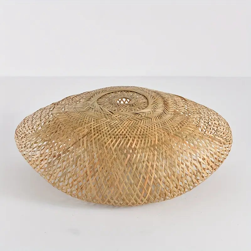 BambooBoho | Abat-jour de suspension en rotin tressé main
