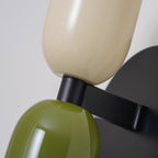 Applique murale Macaron nordique | 10 coloris, douille E27