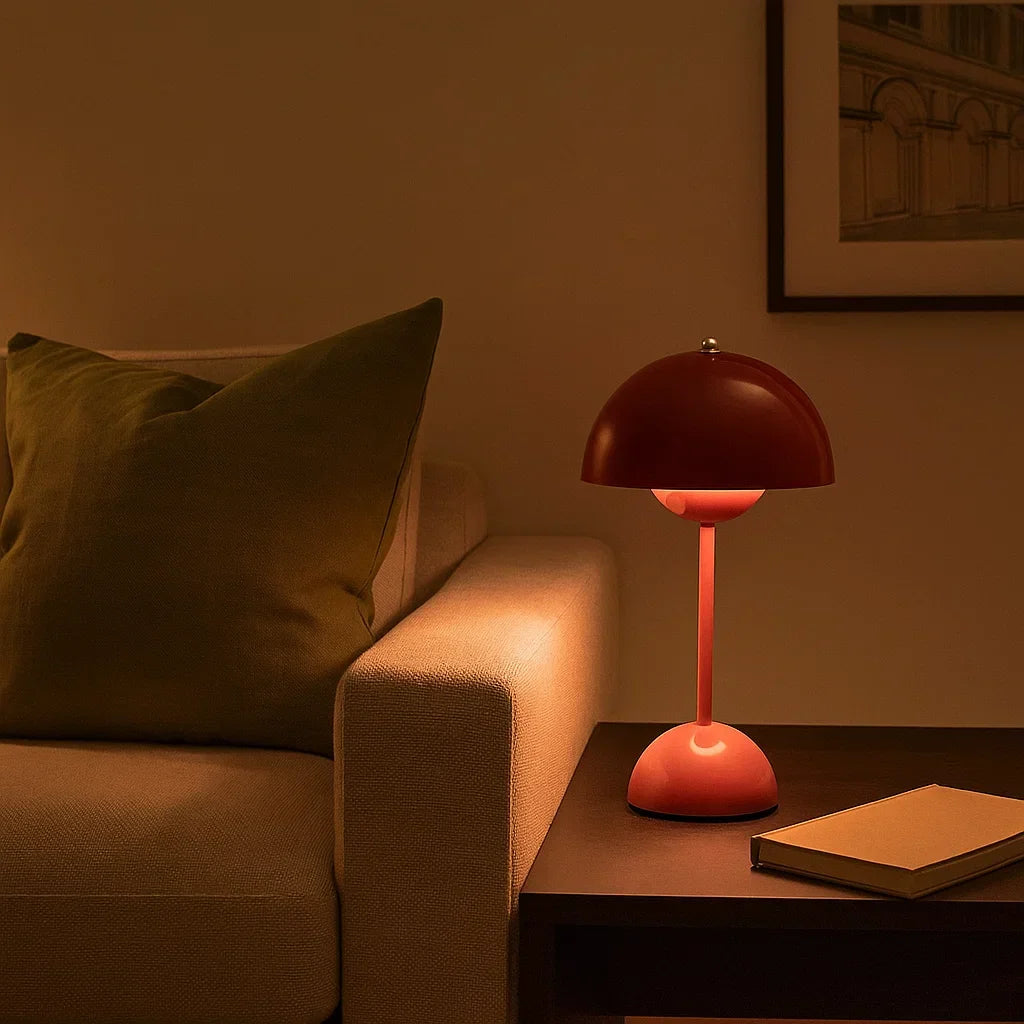 Lampe à poser tactile scandinave | LED 3000K, 8 coloris