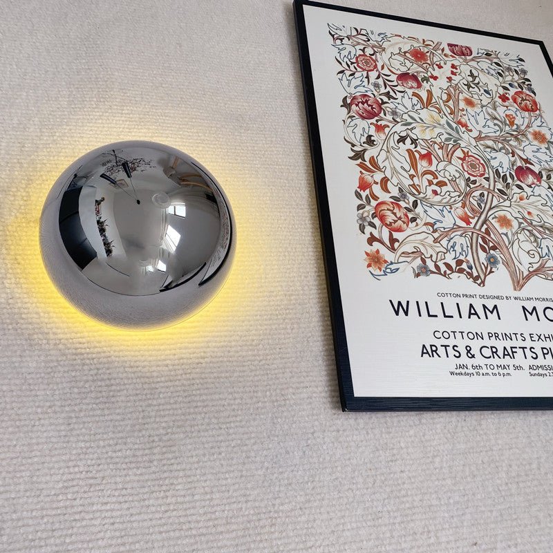 Applique Bauhaus Eclipse | Halo LED, doré ou noir
