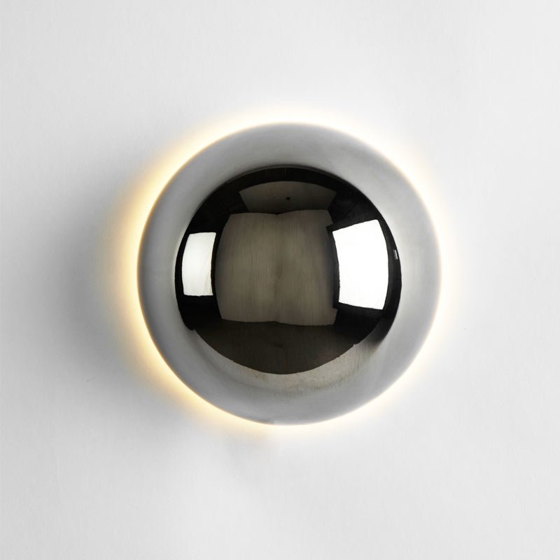 Applique Bauhaus Eclipse | Halo LED, doré ou noir