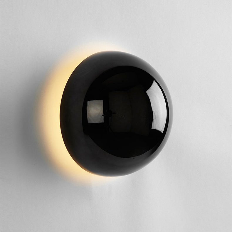 Applique Bauhaus Eclipse | Halo LED, doré ou noir