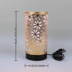 Lampe à poser florale USB | Lumière d’ambiance chaleureuse
