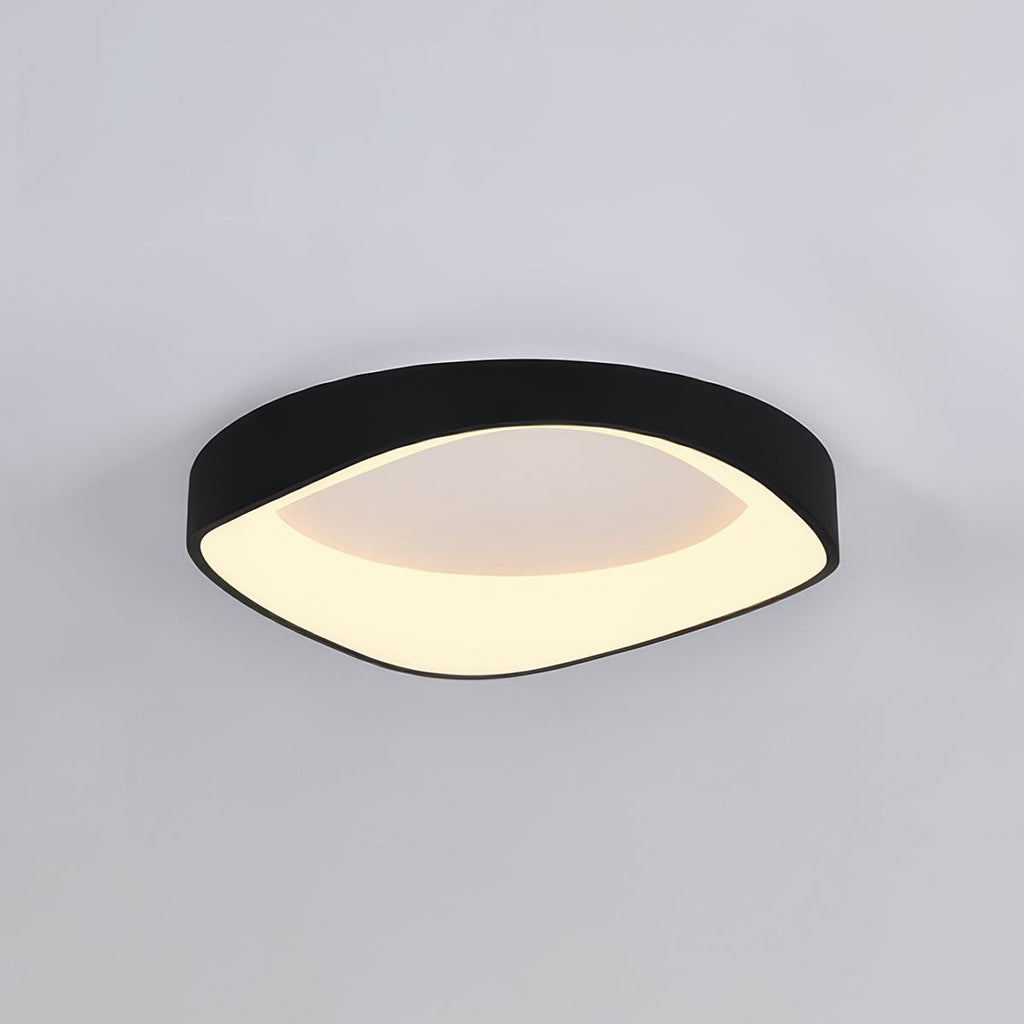Plafonnier nordique effet bois | LED intégrée, Ø 40 ou Ø 50 cm