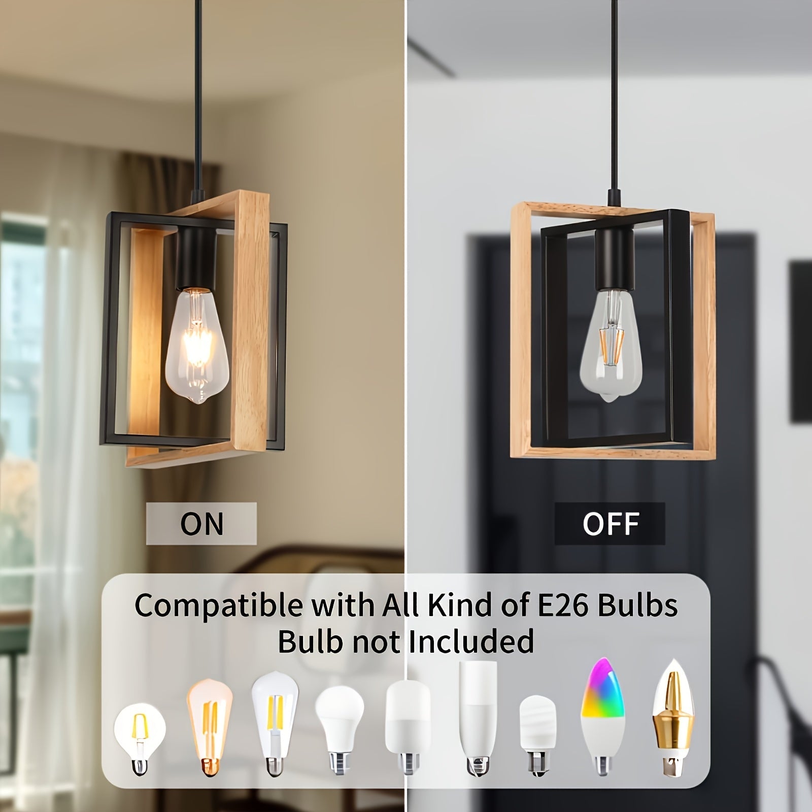 Suspension industrielle en métal | Design minimaliste