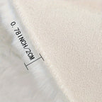 Tapis rond Cloud Comfort | Moelleux à effet bulles, 90 cm