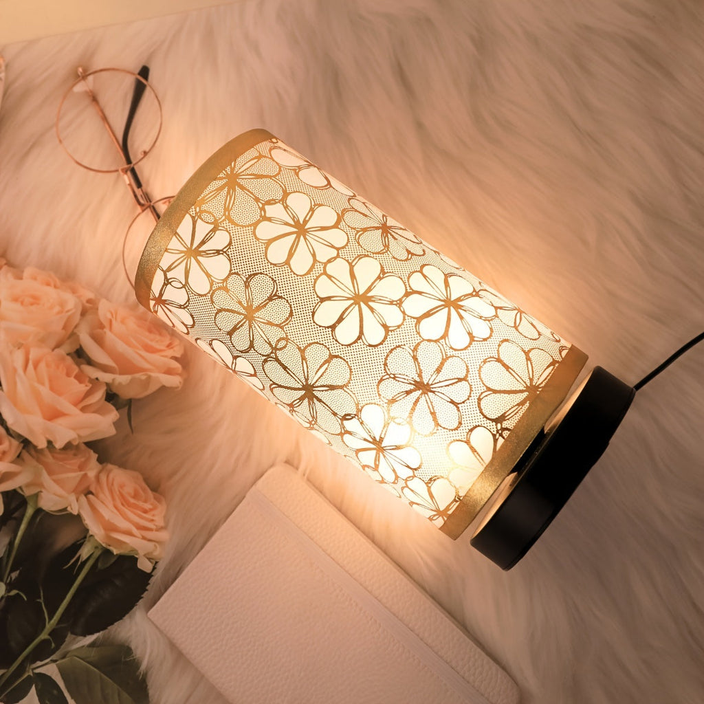 Lampe à poser florale USB | Lumière d’ambiance chaleureuse
