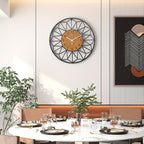 Horloge murale moderne | Cadran effet bois, 3 tailles