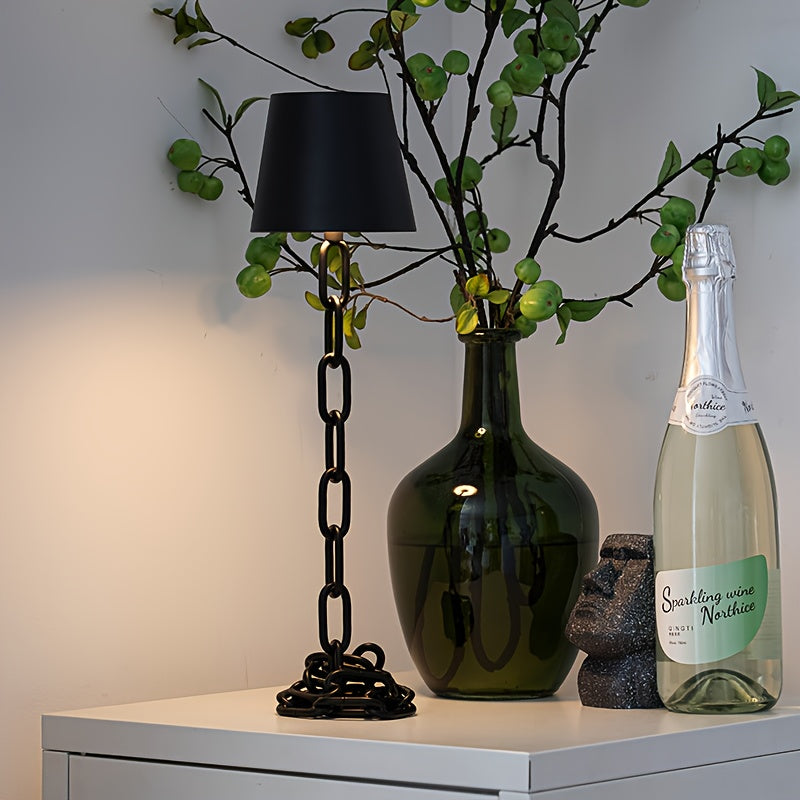 Lampe à poser Maillons | LED tactile rechargeable sans fil