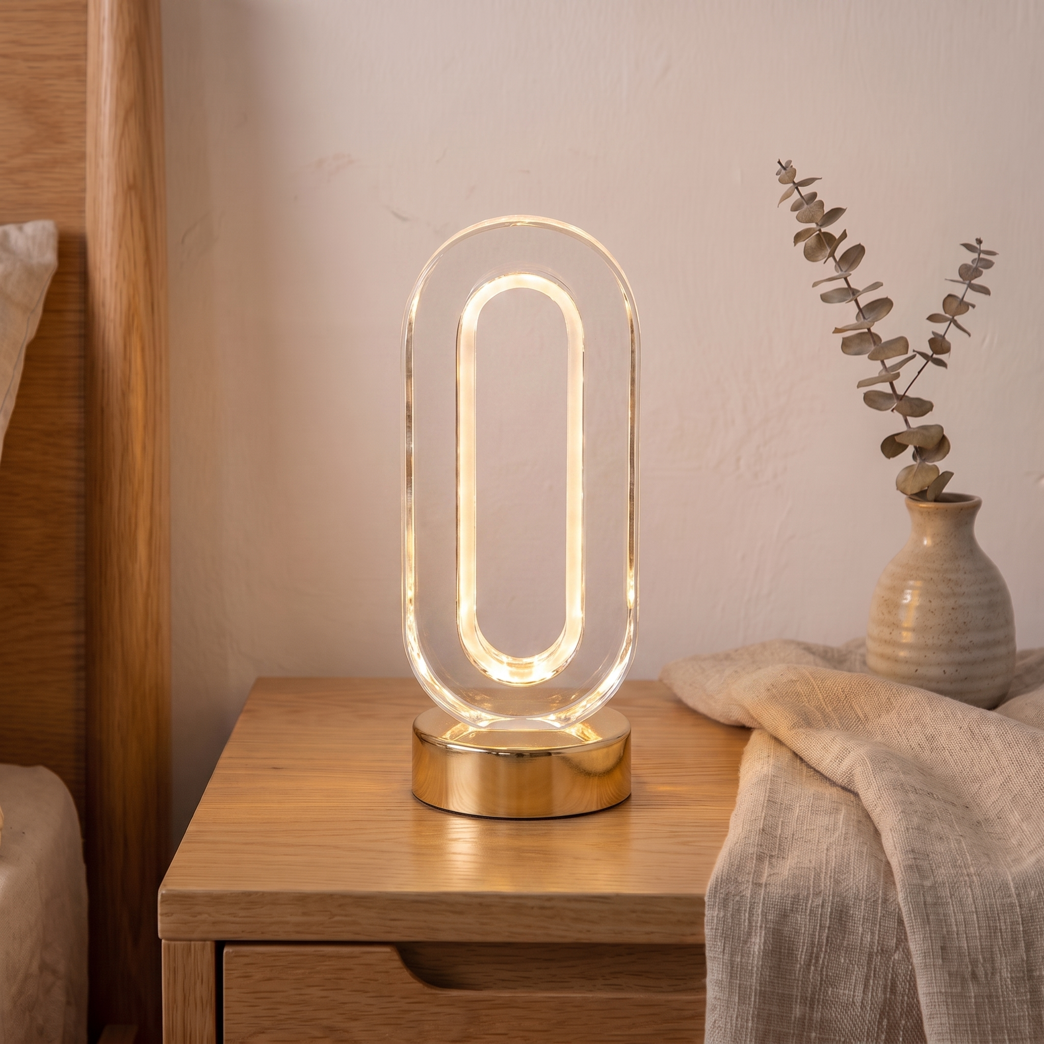 Stellora, veilleuse LED cristal 3D modèle piste