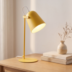 Lampe de bureau LED nordique en métal, 35 cm, bureau scandinave
