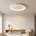 Plafonnier LED Ripple, design ondulé, salon scandinave lumineux