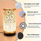 Lampe à poser florale USB – caractéristiques