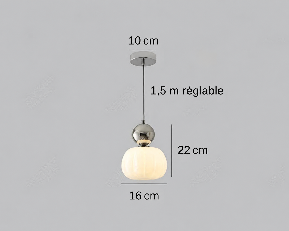 Suspension nordique citrouille – caractéristiques
