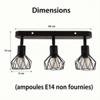 Plafonnier 3 spots – dimensions