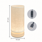 Lampe en bois USB – dimensions