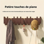Patère touches de piano – l'alliance de l'art et de la fonctionnalité