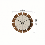Applique LED miroir minimaliste – dimensions 35,6 cm