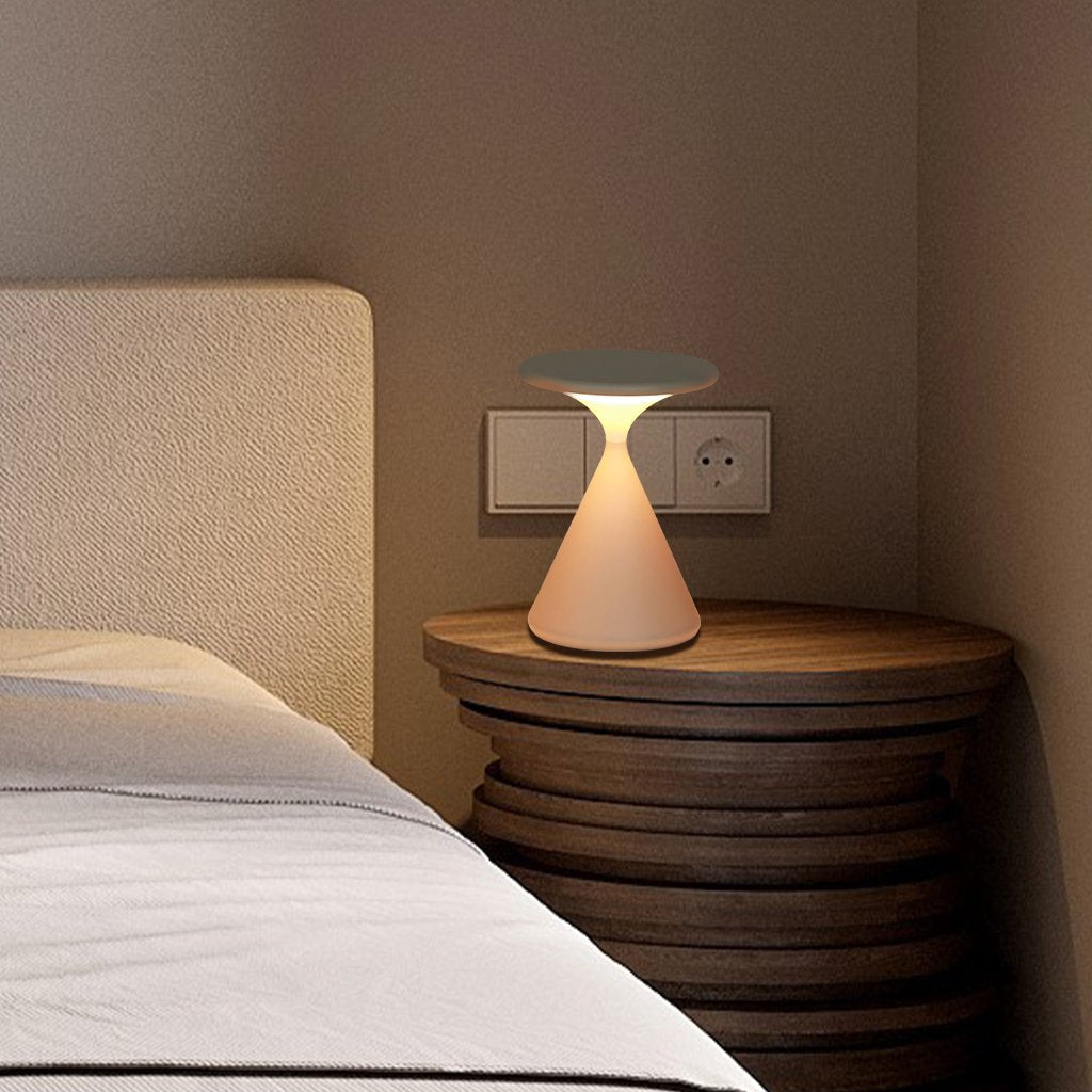 Lampe à poser Aurora sans fil | Sablier tactile, 8 h