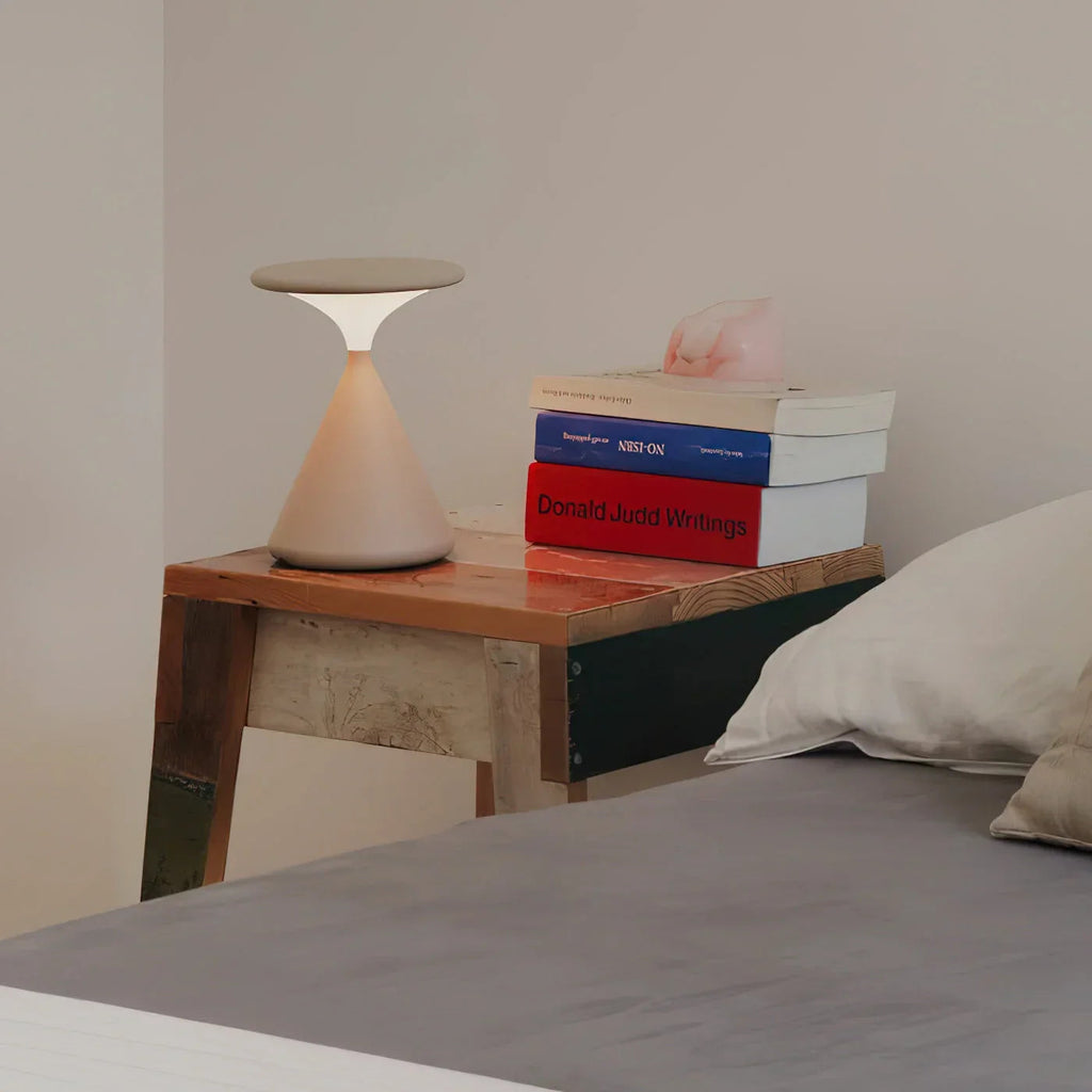 Lampe à poser Aurora sans fil | Sablier tactile, 8 h