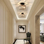 Plafonnier en cristal | Compact, 4 finitions pour couloir