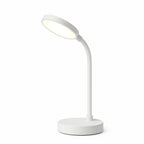 Lampe de bureau LED sans fil | Col de cygne et charge USB