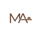 Logo Maison Aubelle : monogramme MA avec soleil levant, et le nom MAISON AUBELLE en capitales