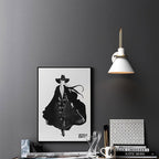 Applique murale Mono | Métal postmoderne, 3 coloris