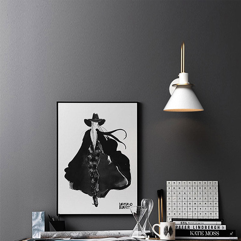 Applique murale Mono | Métal postmoderne, 3 coloris