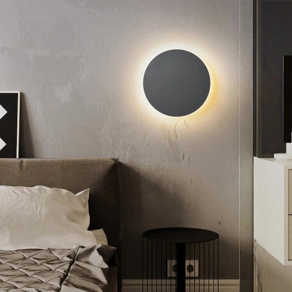 Applique murale LED ronde | Ø 20 cm, 3 coloris