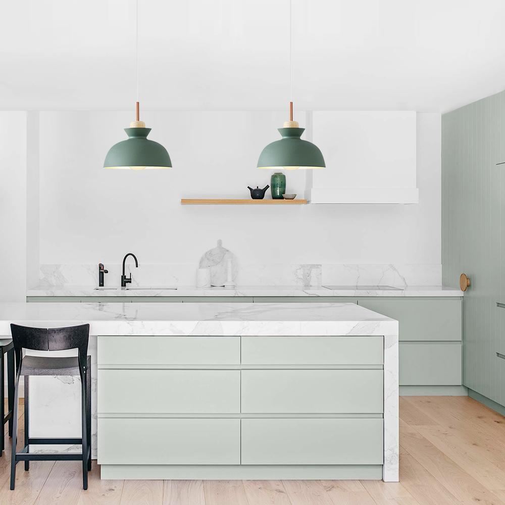 Suspension dôme moderne | Métal scandinave, 9 coloris