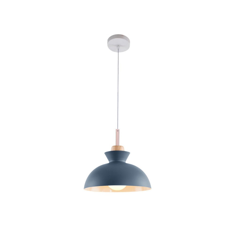 Suspension dôme moderne | Métal scandinave, 9 coloris