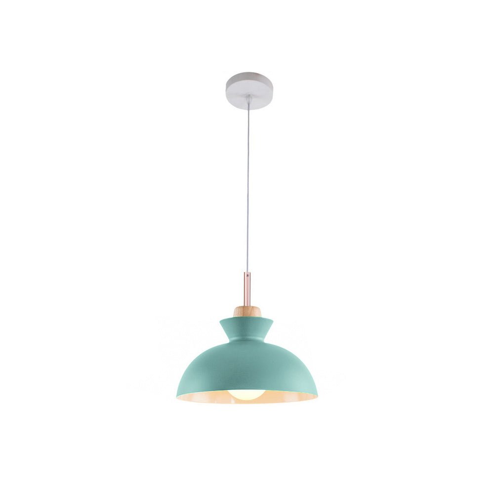 Suspension dôme moderne | Métal scandinave, 9 coloris