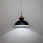 Suspension dôme moderne | Métal scandinave, 9 coloris