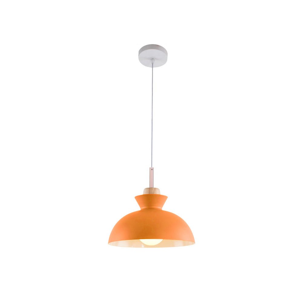 Suspension dôme moderne | Métal scandinave, 9 coloris