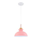 Suspension dôme moderne | Métal scandinave, 9 coloris