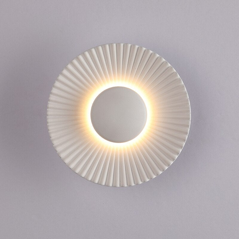 Applique Hasna SunRay | Soleil métallique LED 16 cm
