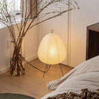 Lampe à poser en papier de riz | Style japonais zen