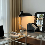 Lampe à poser ScandiArc | Métal courbé, H 42,5 cm