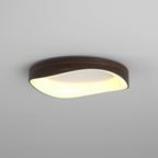 Plafonnier nordique effet bois | LED intégrée, Ø 40 ou Ø 50 cm